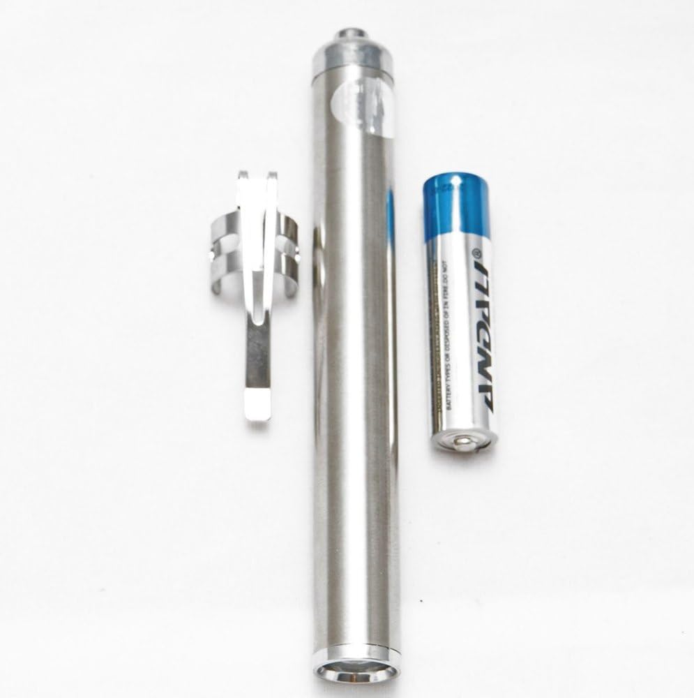 AVIS Aluminium Pocket LED Pen Torch Light for Doctors Nurses 200 Lumen