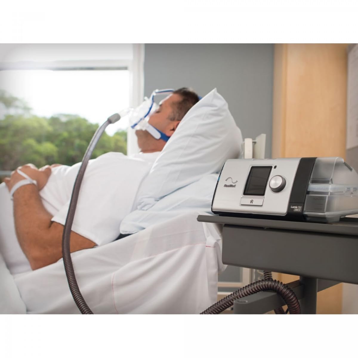 Resmed Lumis 150 St Bipap Machine With Humidification For Home & Clinical Use