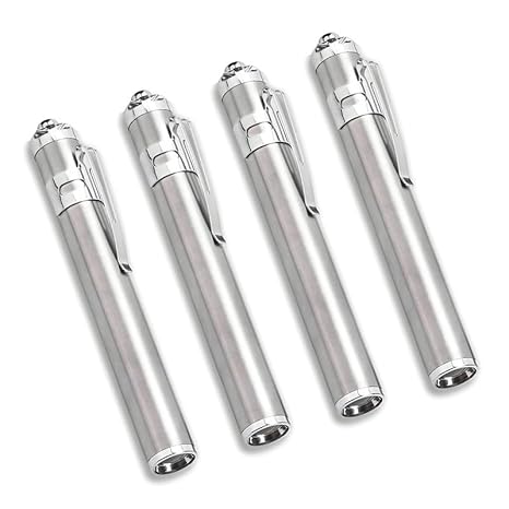 AVIS Aluminium Pocket LED Pen Torch Light for Doctors Nurses 200 Lumen